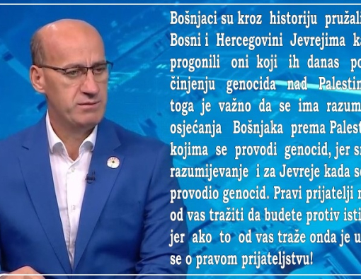 Salkić: Niko nema pravo žrtvovati istinu zarad prijateljstva!
